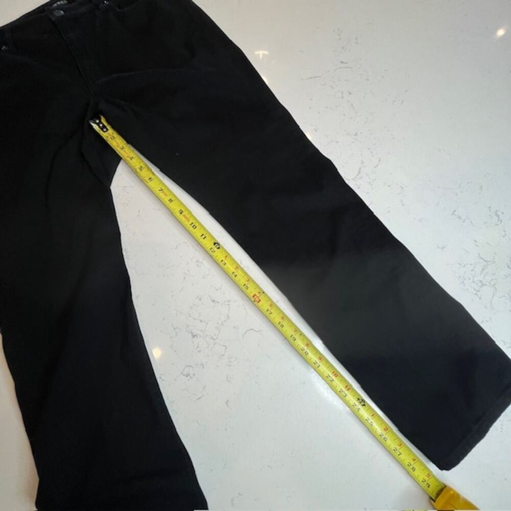 Lauren Ralph Lauren Black Straight Leg Jeans Size 10 Mid Rise - Picture 11 of 11